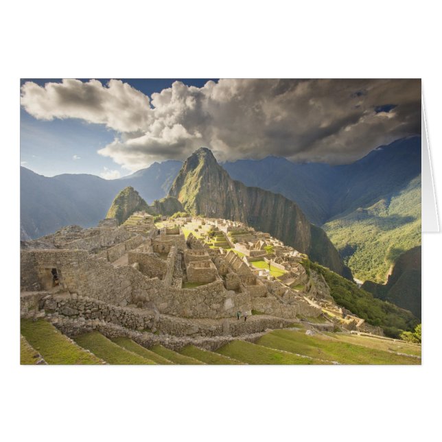 Machu Picchu, alte Ruinen, UNESCO Welt 2 (Vorderseite (Horizontal))