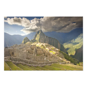 Machu Picchu, alte Ruinen, UNESCO-Welt 2 Fotodruck