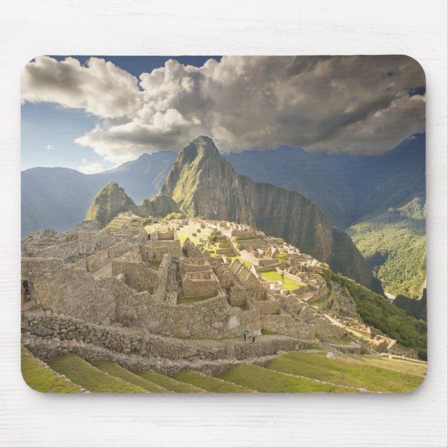 Machu Picchu, alte Ruinen, UNESCO-Welt 2 Mousepad (Vorne)