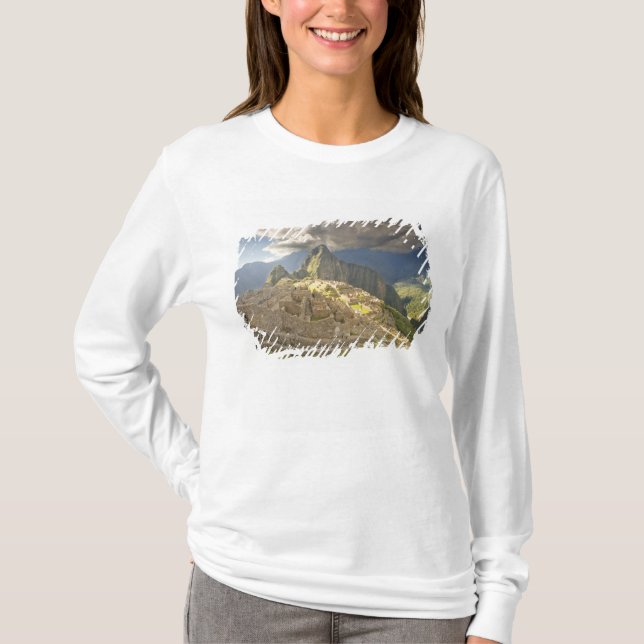 Machu Picchu, alte Ruinen, UNESCO-Welt 2 T-Shirt (Vorderseite)