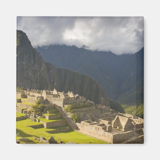 Machu Picchu, alte Ruinen, UNESCO Welt 4 Magnet (Vorne)