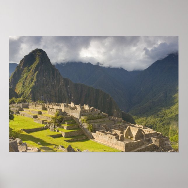 Machu Picchu, alte Ruinen, UNESCO Welt 4 Poster (Vorne)