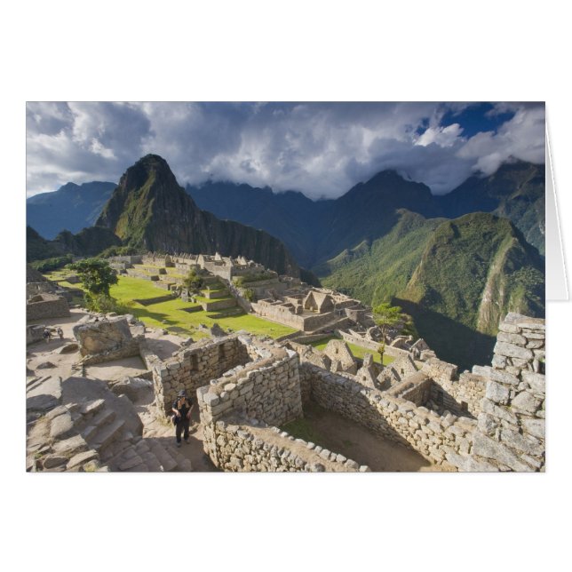 Machu Picchu, antike Ruinen, UNESCO Welt 3 (Vorderseite (Horizontal))