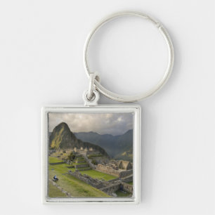 Machu Picchu, antike Ruinen, UNESCO-Welt Schlüsselanhänger