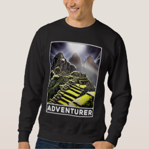 Machu Picchu Cordillera Peru Abenteurer Sweatshirt