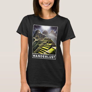 Machu Picchu Cordillera Peru Fernweh T-Shirt