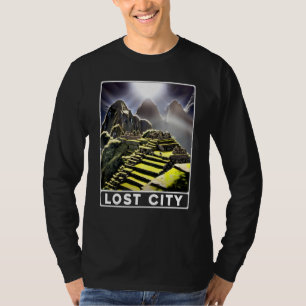 Machu Picchu Cordillera Peru Verlorene Stadt T-Shirt