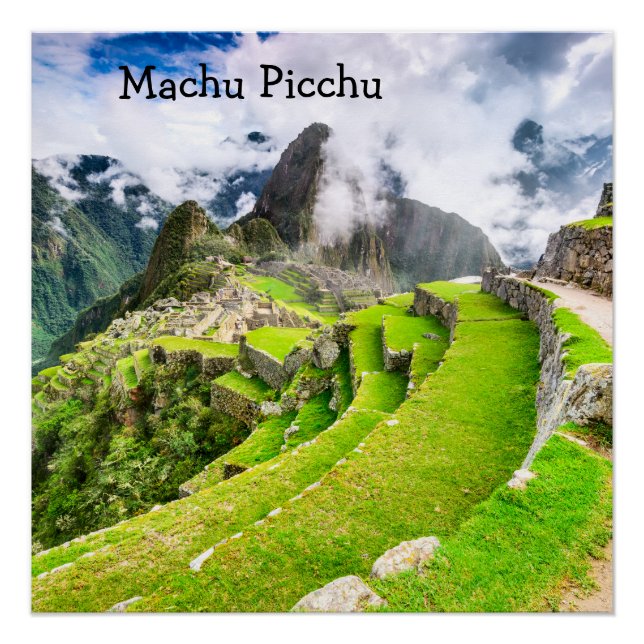 Machu Picchu, Cusco - Peru Poster (Vorderseite)