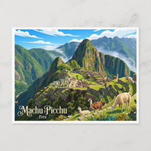 Machu Picchu Cusco Peru Postkarte