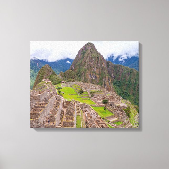 Machu Picchu Foto Canvas Print Leinwanddruck (Vorderseite)