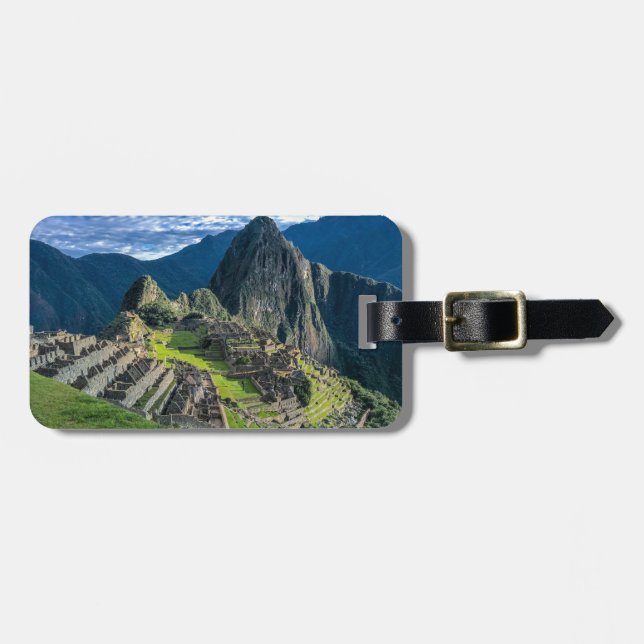 Machu Picchu Gepäckanhänger (Vorderseite horizontal)