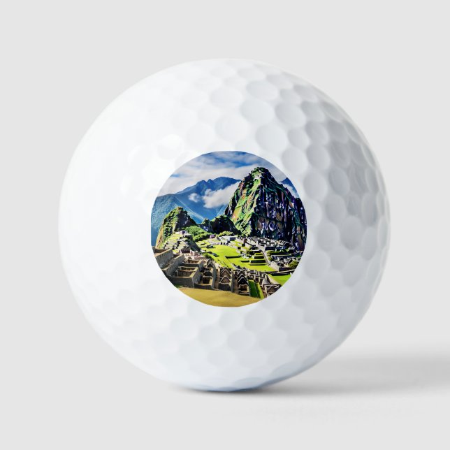 Machu Picchu Golfball (Vorderseite)