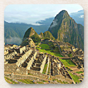 Machu Picchu HD-Foto Getränkeuntersetzer