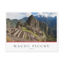 Machu Picchu, inca city in Peru