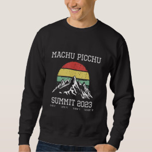Machu Picchu Inca Trail Gipfel 2023 Sonnenwanderun Sweatshirt