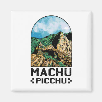 Machu Picchu Magnet