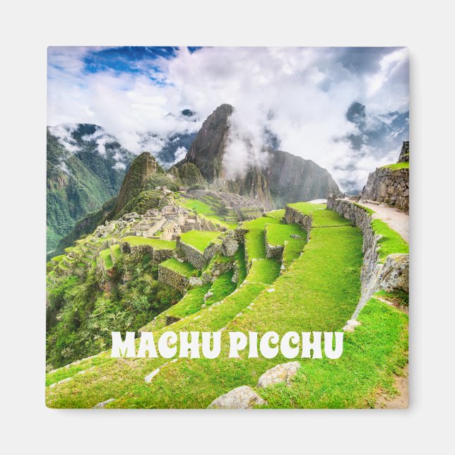 Machu Picchu-Magnet Magnet (Vorne)