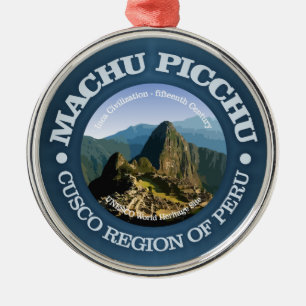 Machu Picchu Ornament Aus Metall