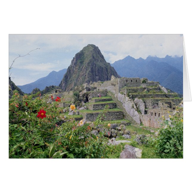 Machu Picchu, Peru (Vorderseite (Horizontal))