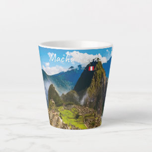 Machu Picchu, Peru - Inca-Burginenruinen Klein Milchtasse