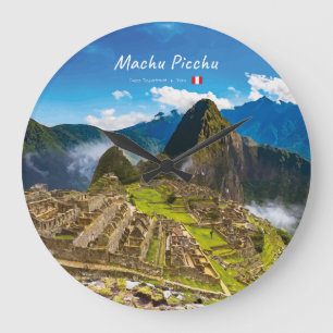 Machu Picchu, Peru - Inka-Stadt Ruinen Große Wanduhr