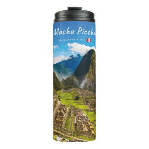 Machu Picchu, Peru - Inka-Stadt Ruinen Thermosbecher