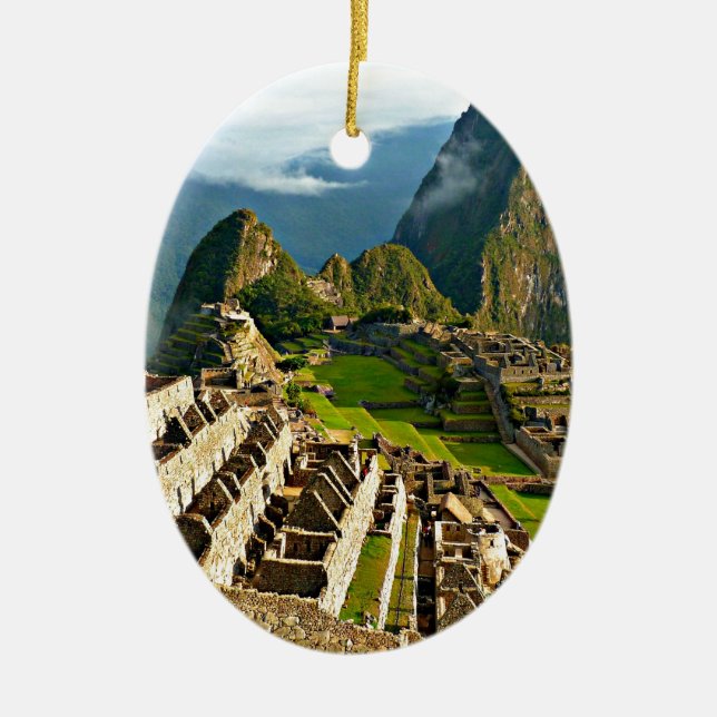 Machu Picchu, Peru Keramikornament (Vorne)
