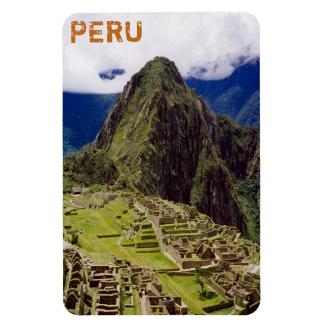 Machu Picchu, Peru Magnet (Vertikal)