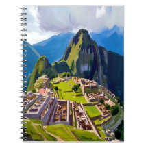 Machu Picchu Peru Malerei Reise Kunst