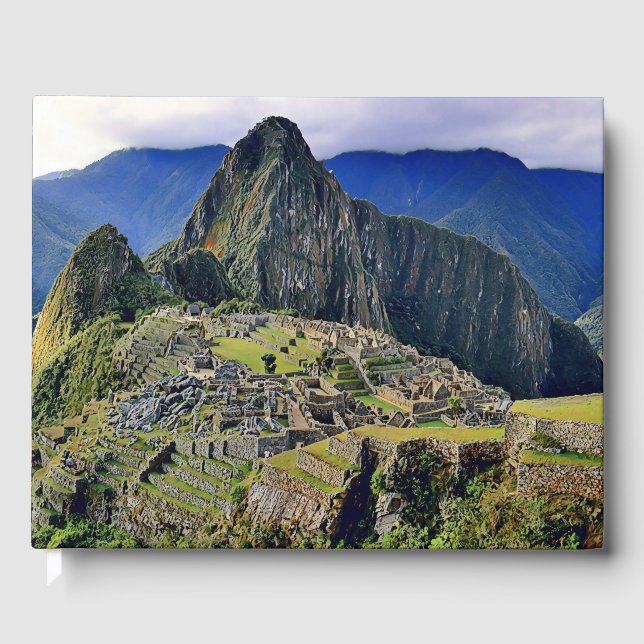 MACHU PICCHU - Peru - Panorama Gästebuch (Vorderseite)