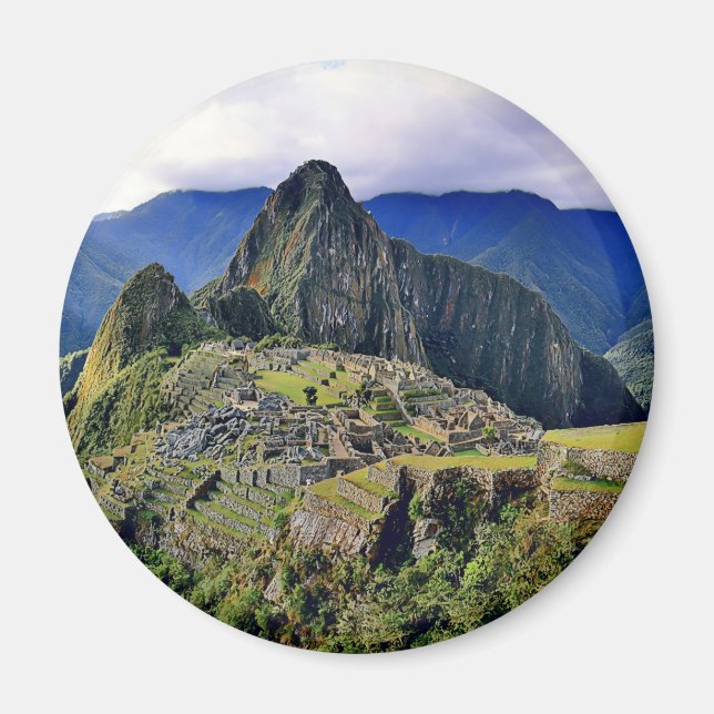 MACHU PICCHU - Peru - Panorama Magnet (Vorne)