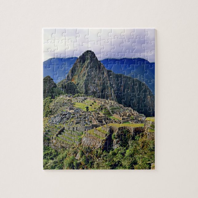 MACHU PICCHU - Peru - Panorama Puzzle (Vertikal)