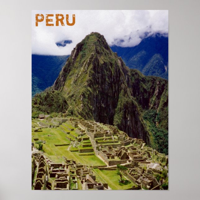 Machu Picchu, Peru Poster (Vorne)