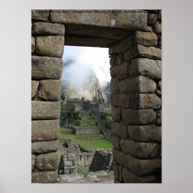 Machu Picchu, Peru Poster (Vorne)