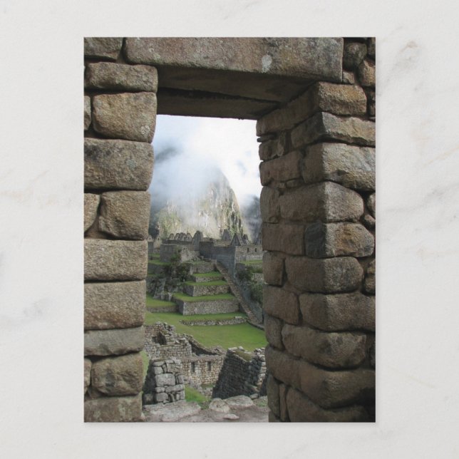Machu Picchu, Peru Postkarte (Vorderseite)