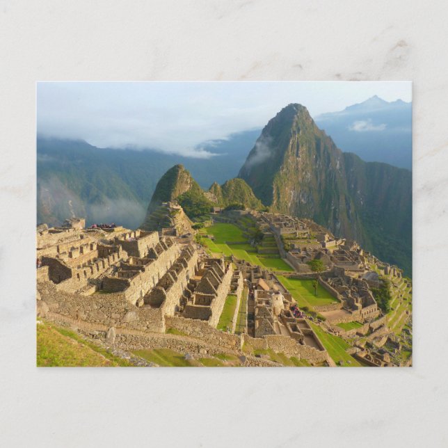 Machu Picchu, Peru Postkarte (Vorderseite)