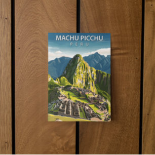 Machu Picchu Peru Postkarte