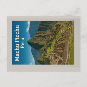 Machu Picchu – Peru Postkarte