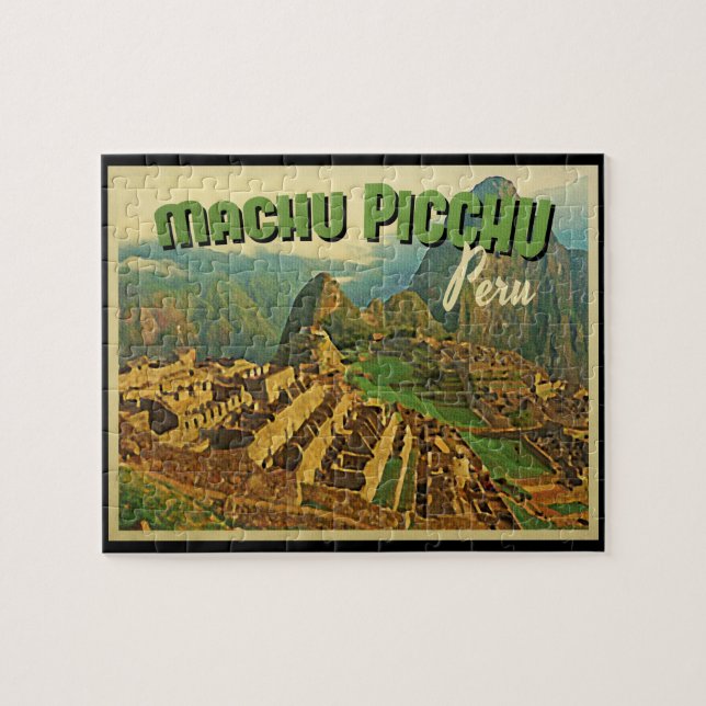 Machu Picchu Peru Puzzle (Horizontal)