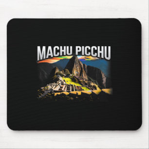 Machu Picchu Peru Reise Wandern Souvenir Geschenk Mousepad