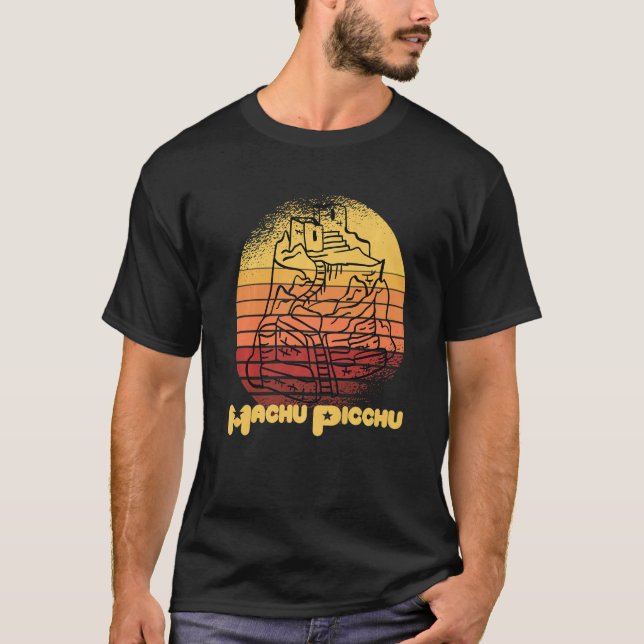 Machu Picchu Peru Souvenir Inca Town South America T-Shirt (Vorderseite)