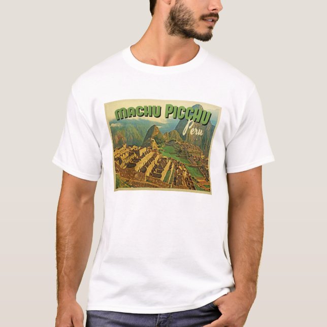 Machu Picchu Peru T-Shirt (Vorderseite)