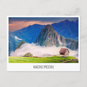 Machu Picchu, peruanische Postkarte