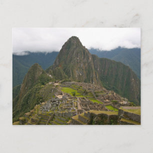 Machu Picchu Postcard Postkarte