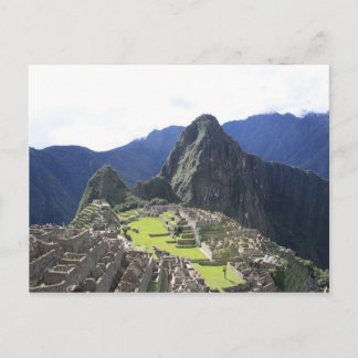 Machu Picchu Postcard Postkarte