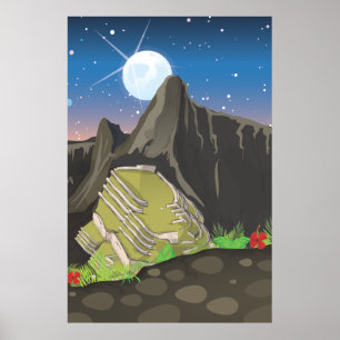 Machu Picchu Poster