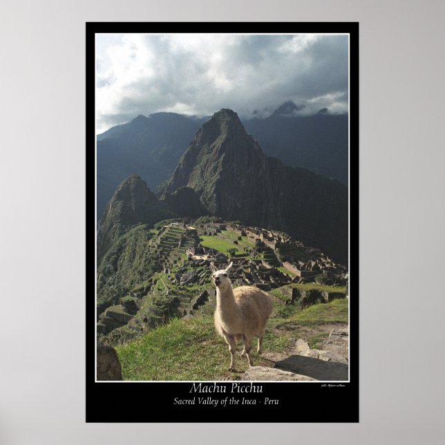 Machu Picchu Poster (Sieben Weltwundern) (Vorne)