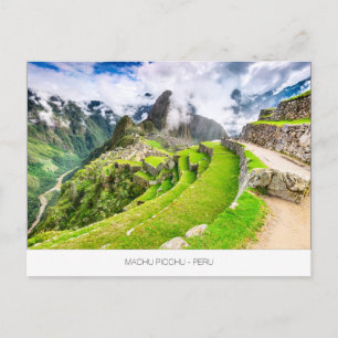 Machu Picchu Postkarte