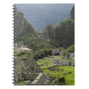 Machu Picchu, Ruinen der Inka-Stadt, Peru. 2 Notizblock