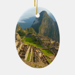 Machu Picchu-Ruinen Keramikornament